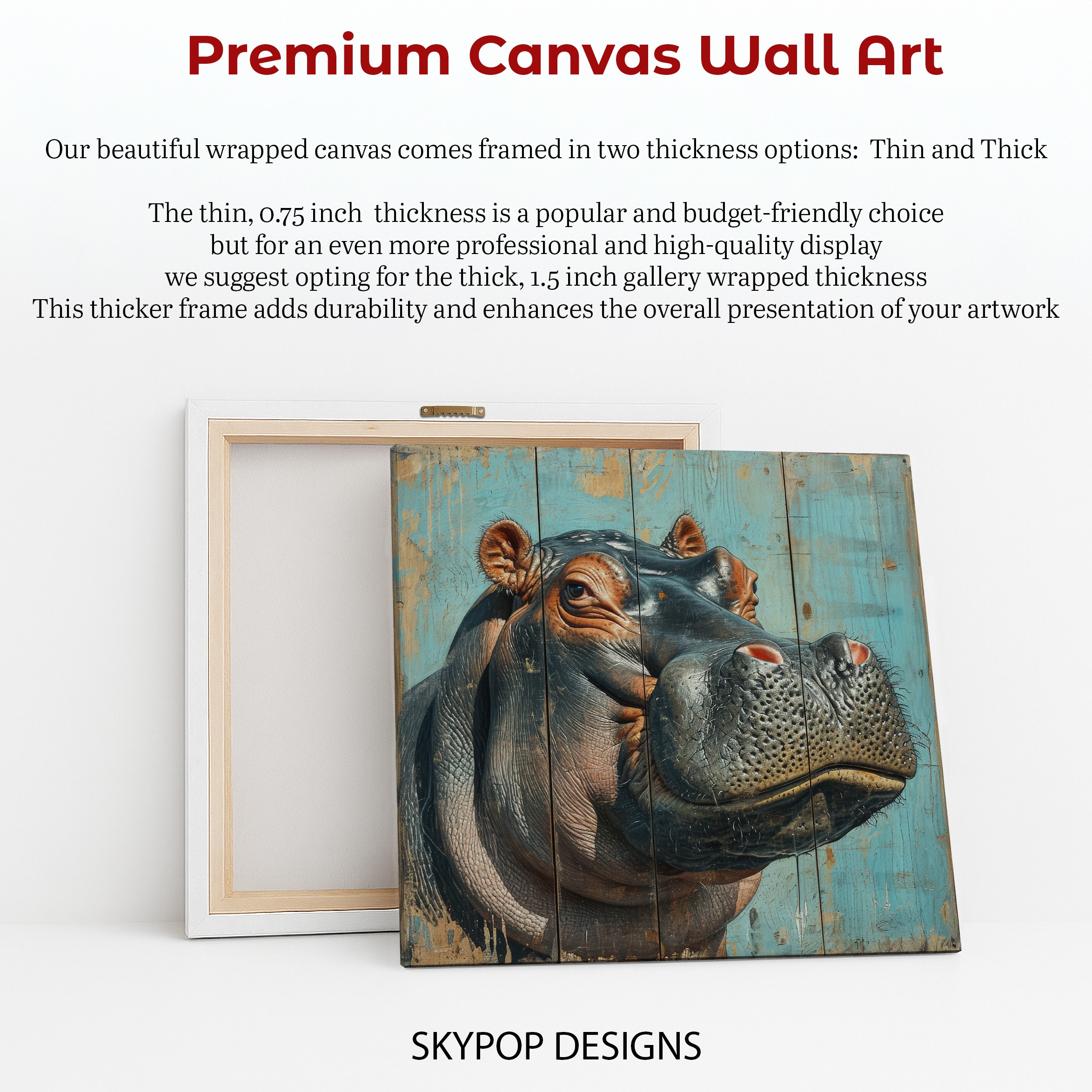 6.jpg Hippopotamus Art