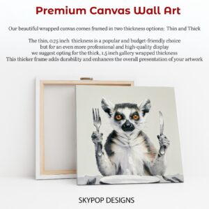 Lemur Dining Art