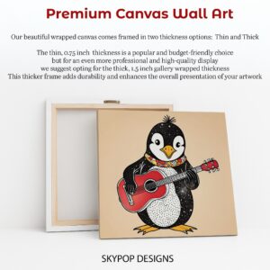 Penguin Rock On Art