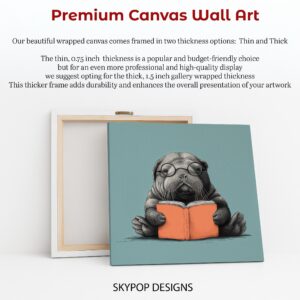 Walrus Reading Art