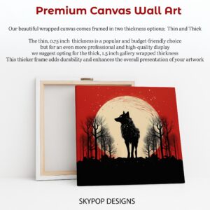 Wolf Moon Art