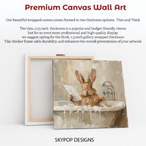 Bunny Bath Art