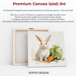 Bunny and Carrots Art