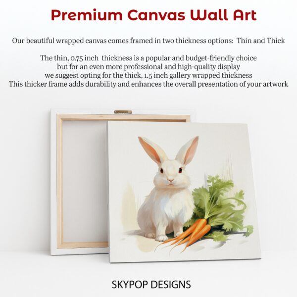 Bunny and Carrots Art