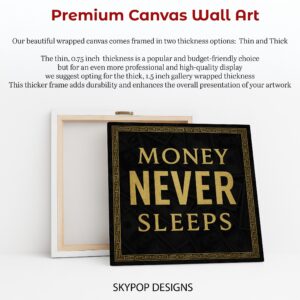 Money Never Sleeps Art
