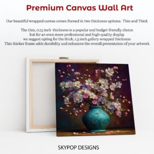 Cherry Blossom Vase Art