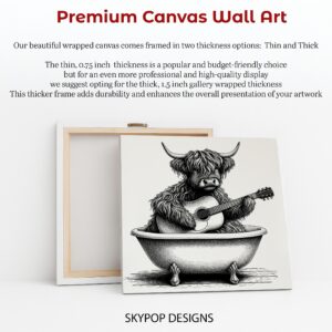 Highland Cow Art