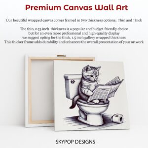 Cat Toilet Art