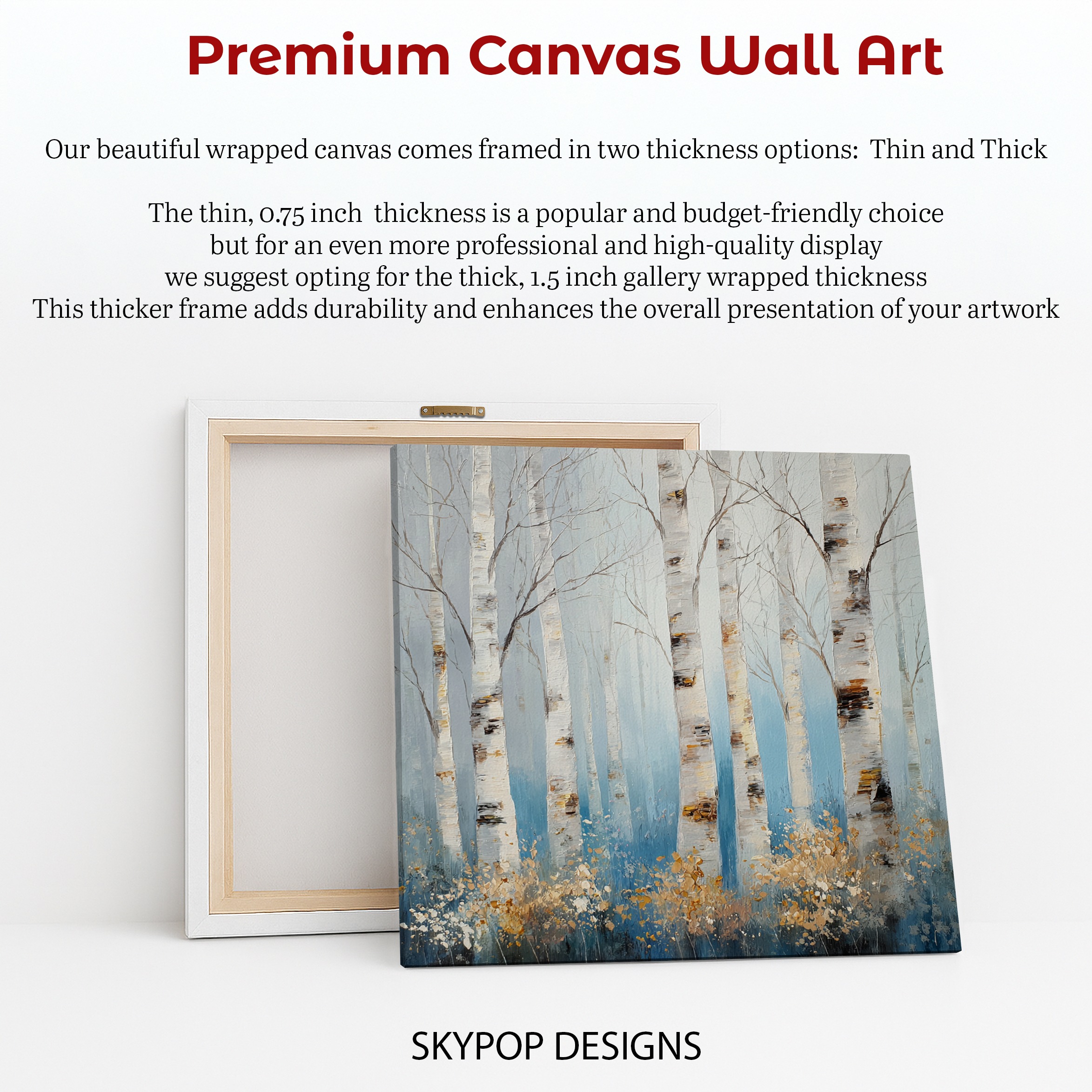 6.jpg Birch Tree Forest Art