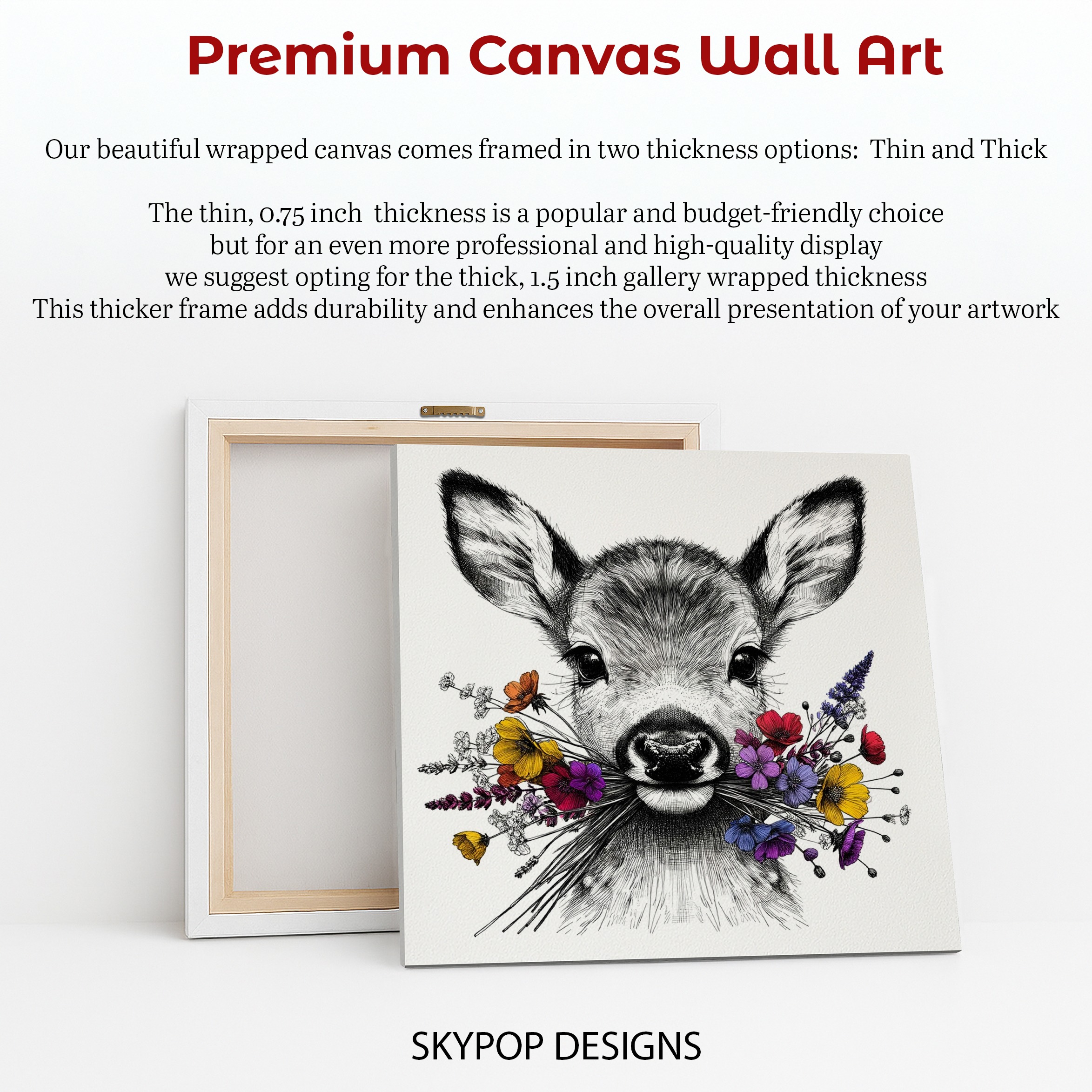 6.jpg Deer Flower Art