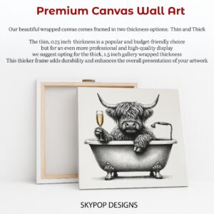 Highland Cow Art