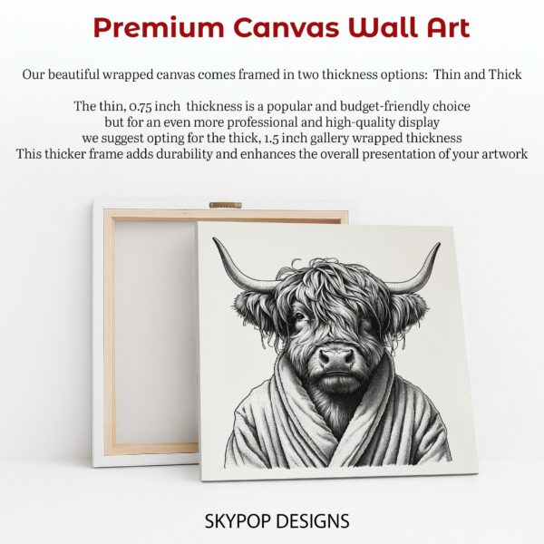 Highland Cow Art