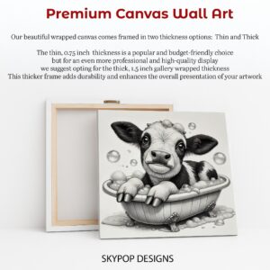 Cow Bath Art