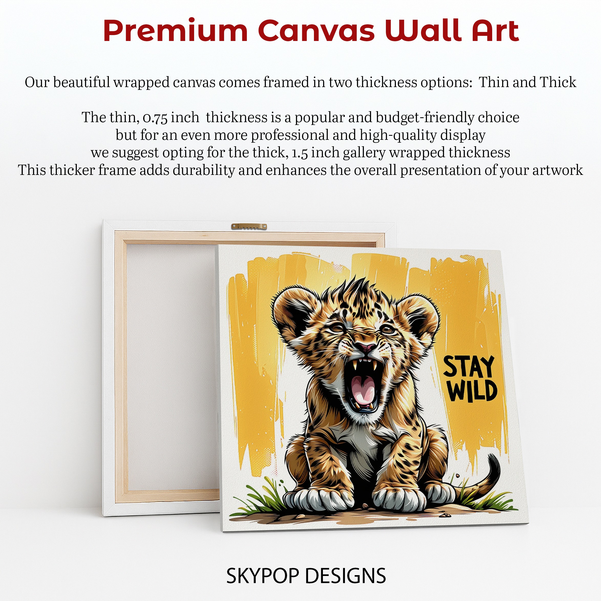 6.jpg Baby Lion Roar Art