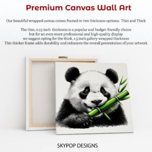 Panda Bamboo Art
