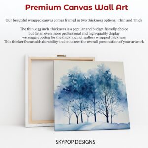 Watercolor Forest Art