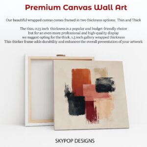 Geometric Brushstroke Art