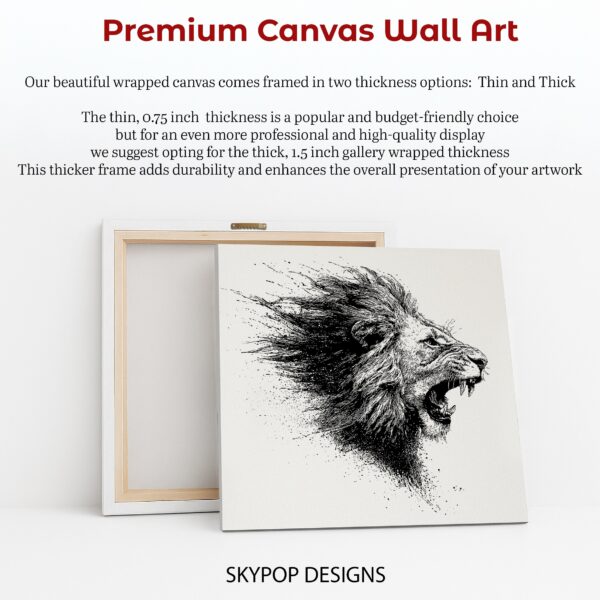 Lion Roar Art