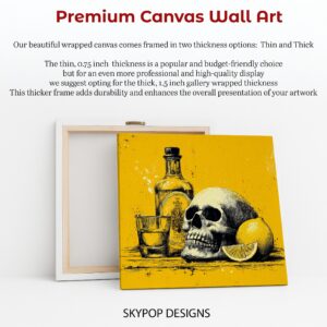 Tequila Skull Art