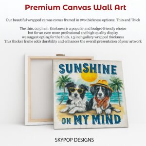 Beach Dogs Art