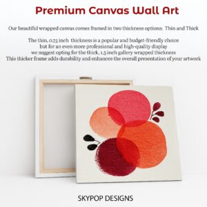 Red Circles Art