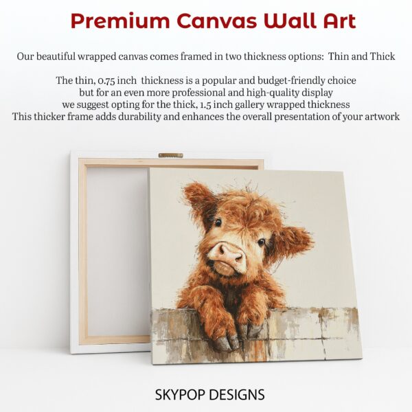 Highland Cow Art