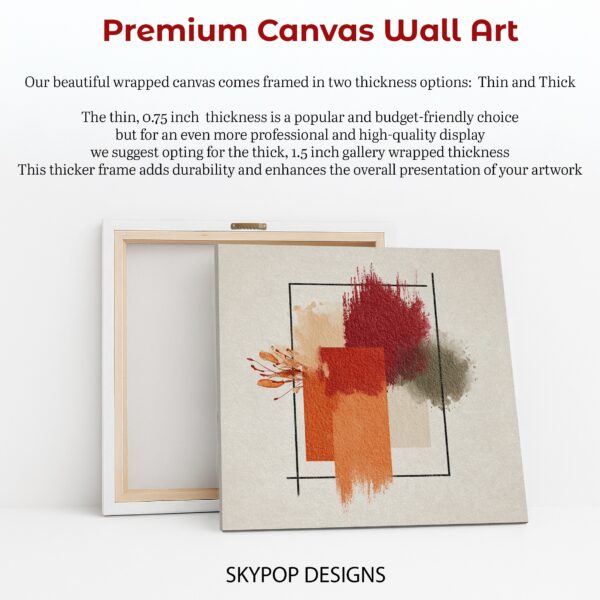 Autumn Brushstroke Art