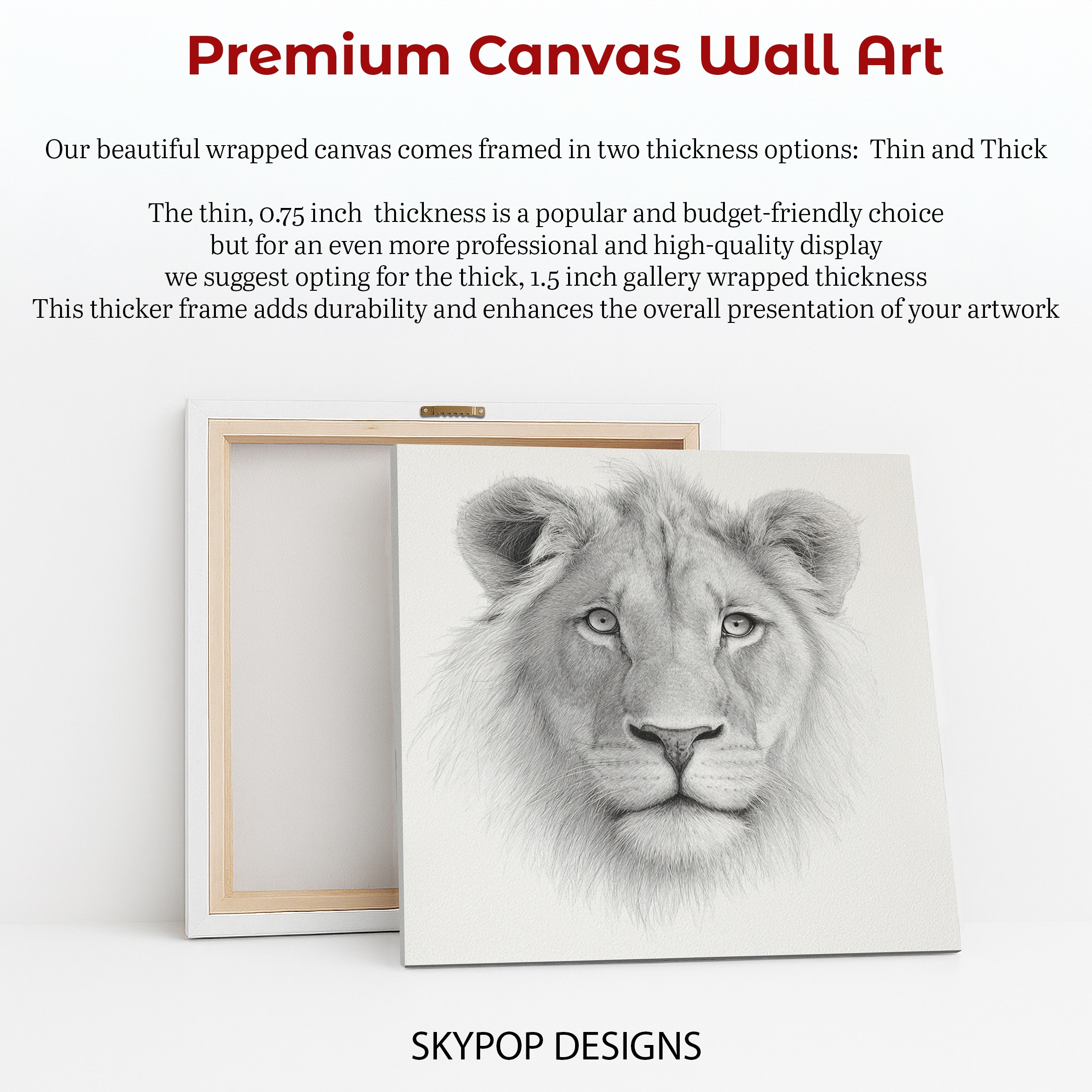 6.jpg Lion Portrait Art