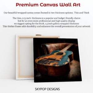 Vintage Guitar Art