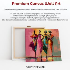 Vibrant African Women Art