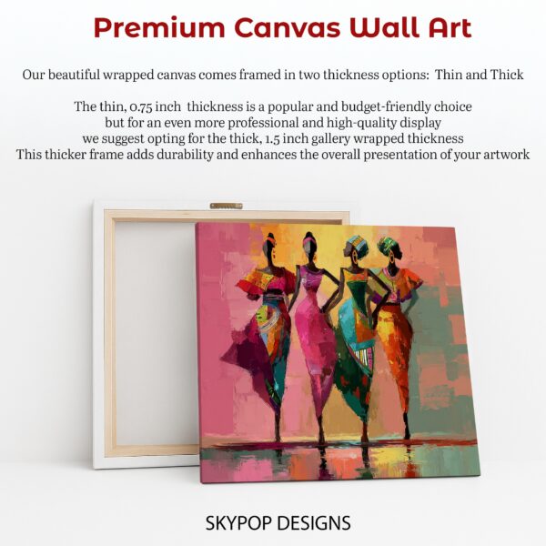 Vibrant African Women Art