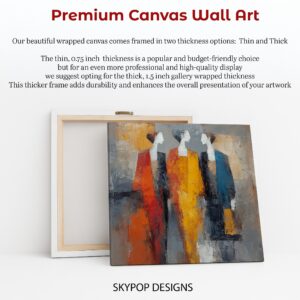 Colorful Silhouettes Art