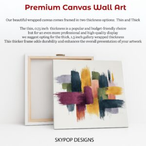 Vibrant Brushstrokes Art