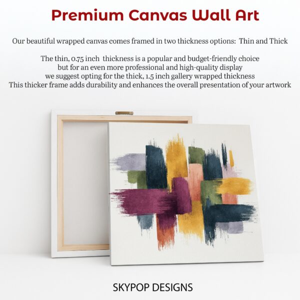 Vibrant Brushstrokes Art
