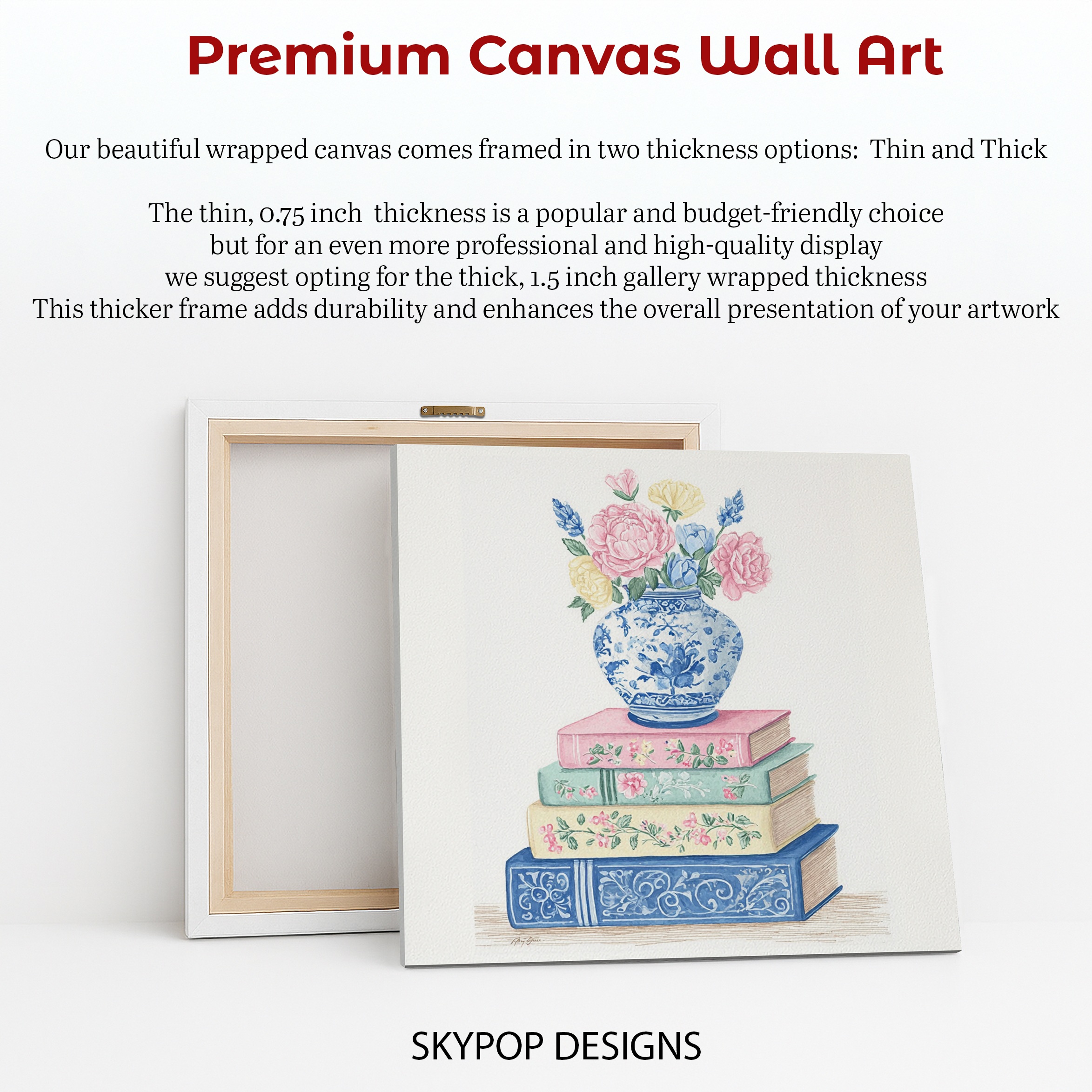 6.jpg Vintage Floral Book Art