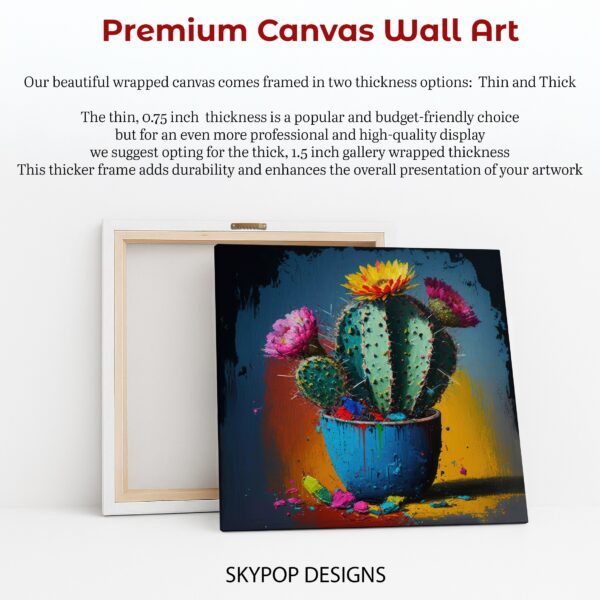 Cactus Bloom Art