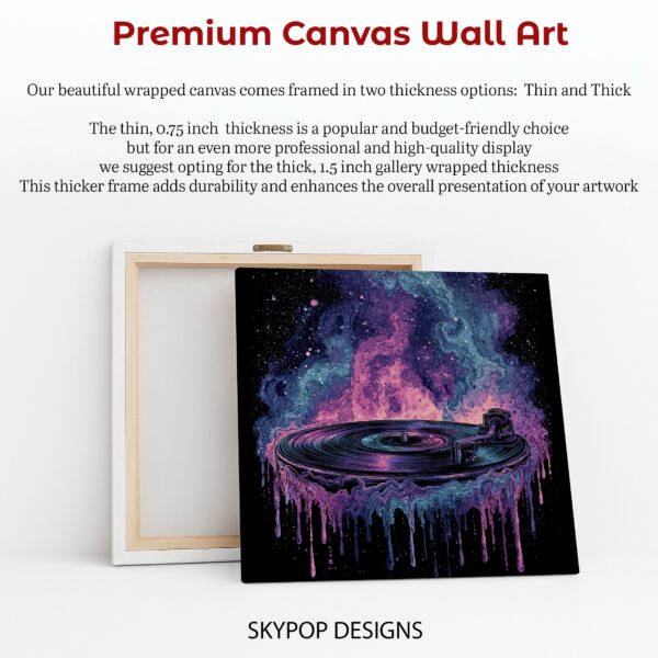 Cosmic Vinyl Art