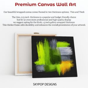 Vibrant Brushstroke Art