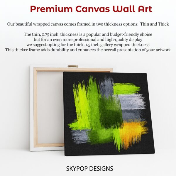 Vibrant Brushstroke Art