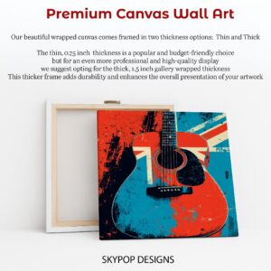 British Rock Guitar Art