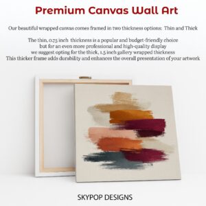 Autumn Brush Strokes Art