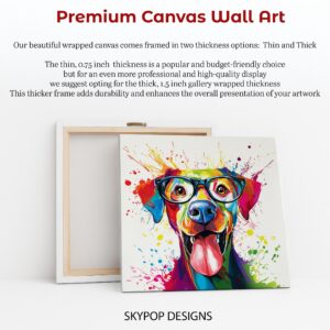 Colorful Dog Art