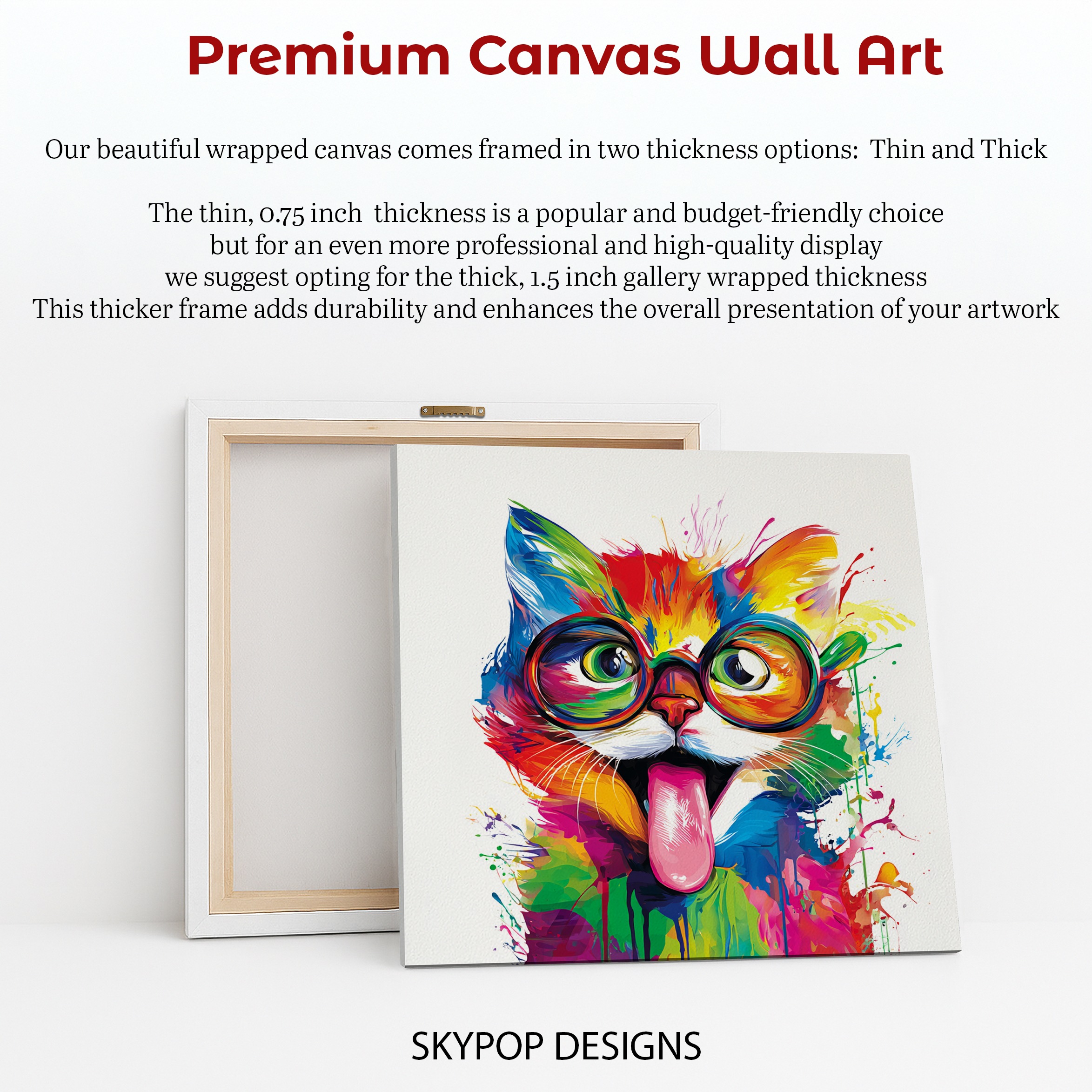 6.jpg Colorful Cat Art