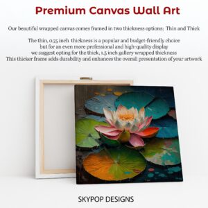 Water Lily Bloom Art