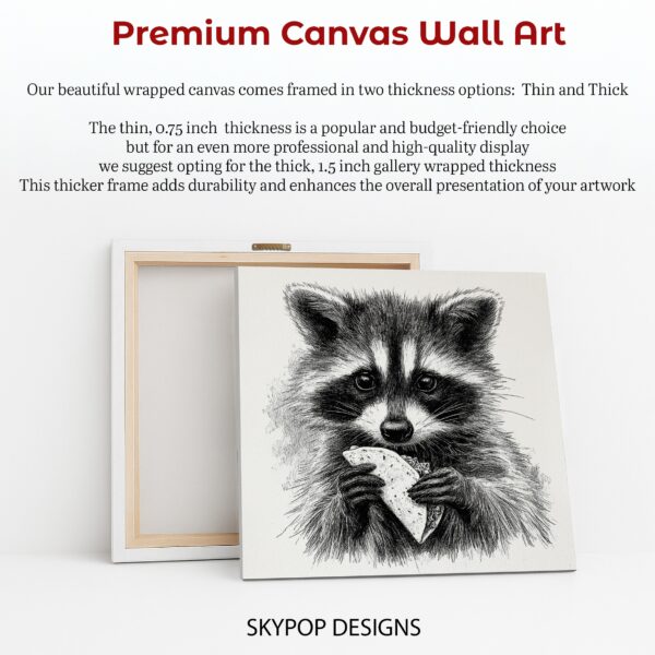 Raccoon Art