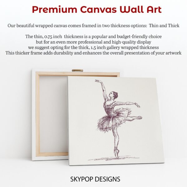 Ballerina Sketch Art