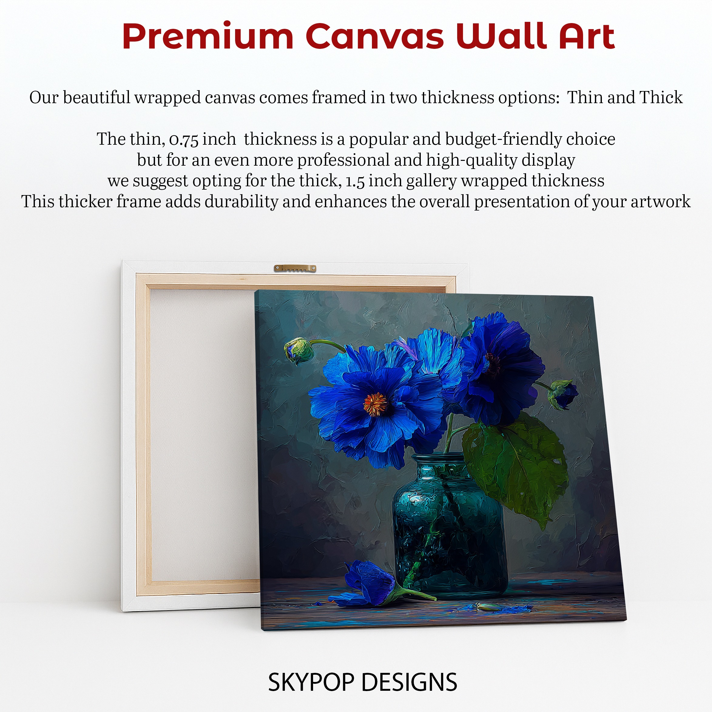 6.jpg Deep Blue Floral Art