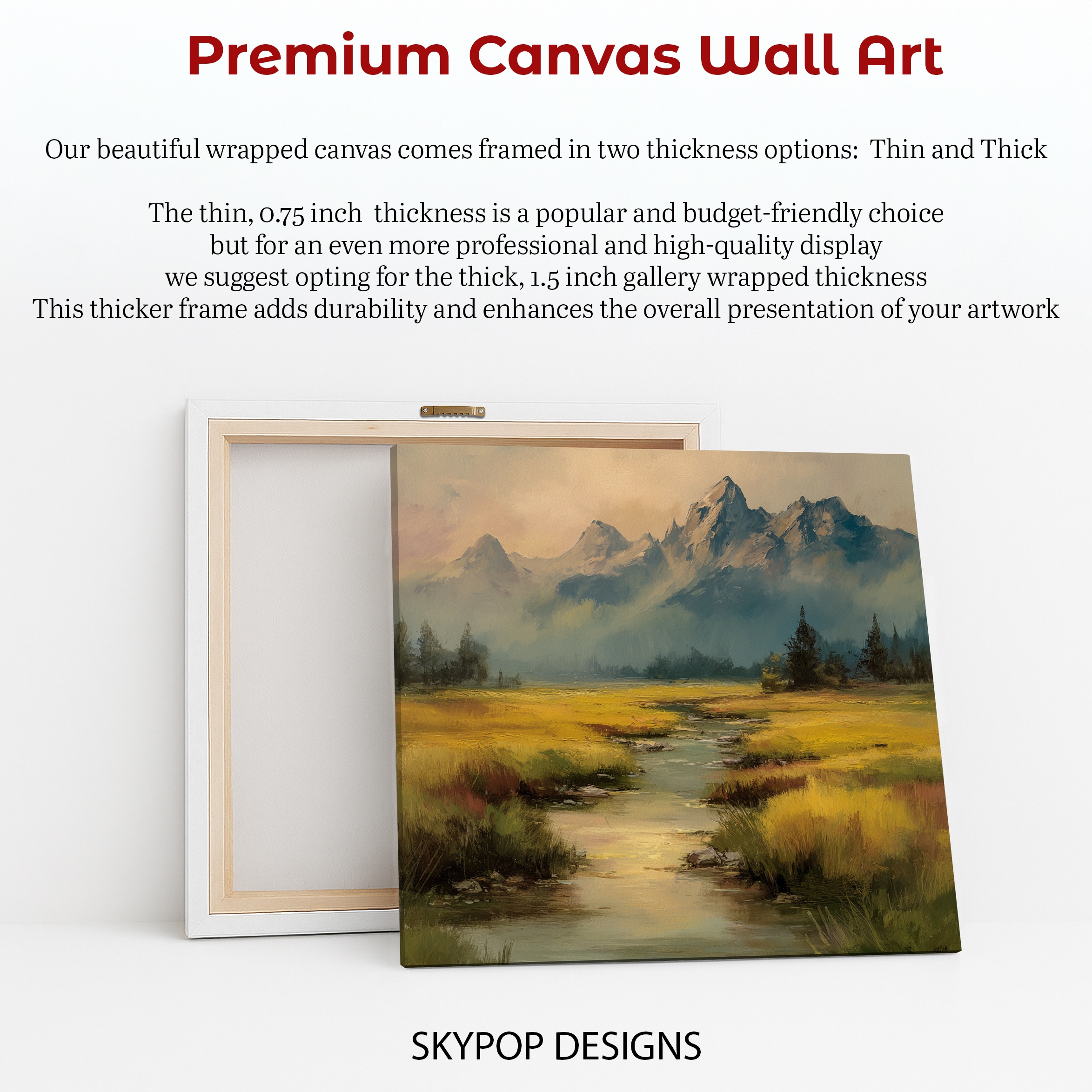 6.jpg Mountain Stream Landscape Art