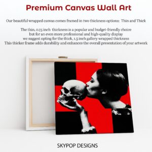 Skull Kiss Art