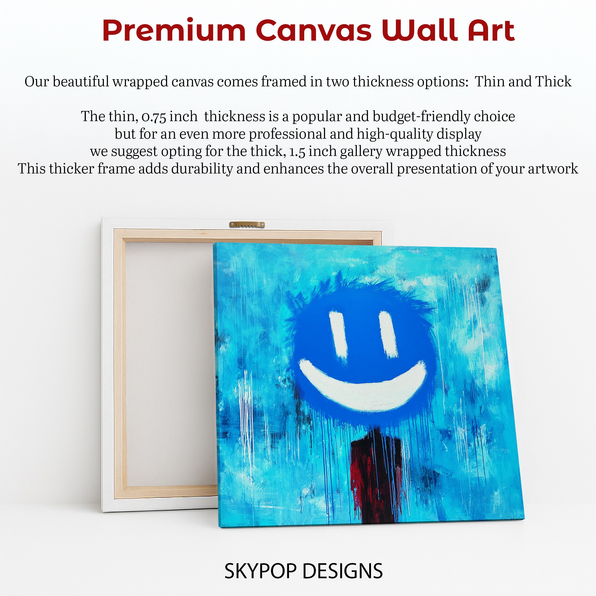 6.jpg Blue Smiley Face Art